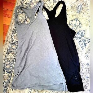 Two Nike Racerback tank tops